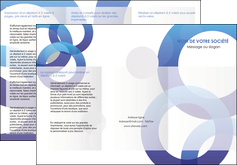 impression depliant 3 volets  6 pages  texture contexture structure MLGI27250