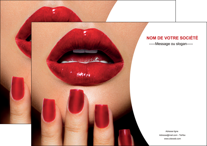 exemple affiche centre esthetique  ongles vernis vernis a ongles MFLUOO27356