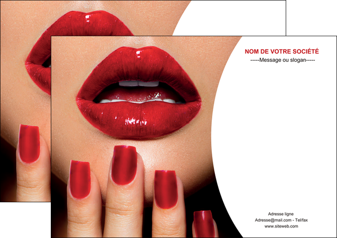 exemple affiche centre esthetique  ongles vernis vernis a ongles MFLUOO27364