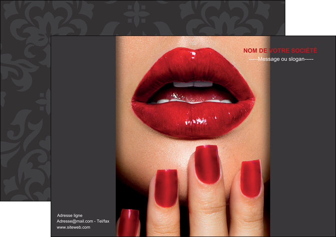 cree affiche cosmetique ongles vernis vernis a ongles MIDBE27424