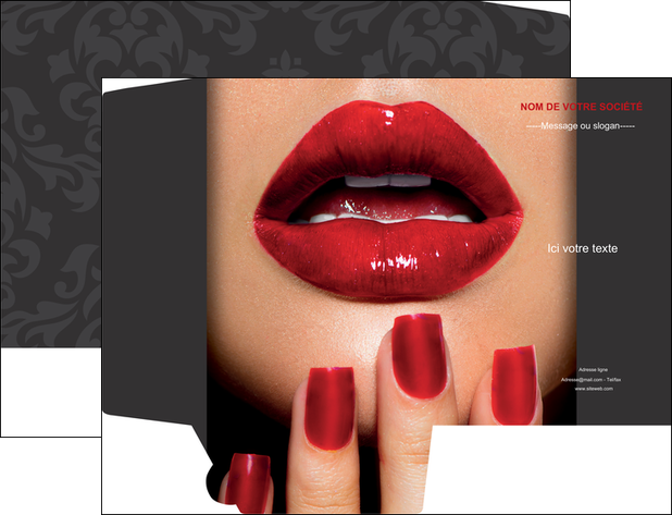 modele en ligne pochette a rabat cosmetique ongles vernis vernis a ongles MIDBE27434