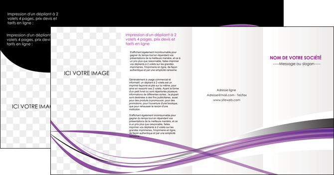 realiser depliant 4 volets  8 pages  textures contextures structure MFLUOO27472