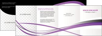 impression depliant 4 volets  8 pages  textures contextures structure MLGI27476