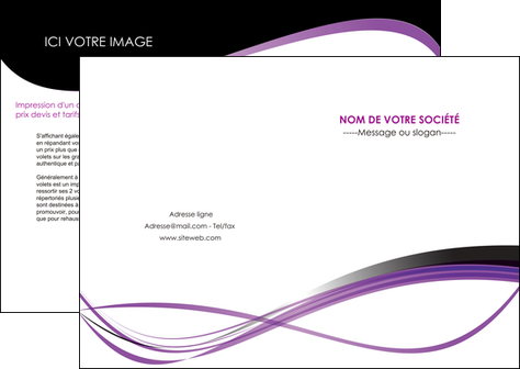 exemple depliant 2 volets  4 pages  textures contextures structure MFLUOO27480