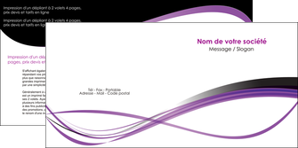 personnaliser modele de depliant 2 volets  4 pages  textures contextures structure MLGI27496