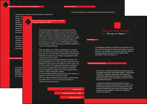 realiser depliant 2 volets  4 pages  texture contexture structure MIDBE27534