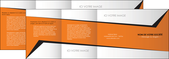 faire modele a imprimer depliant 4 volets  8 pages  textures contextures structure MIF27552