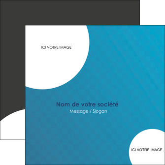Commander imprimerie flyers grenoble  modèle graphique pour devis d'imprimeur Flyers Carré 14,8 x 14,8 cm