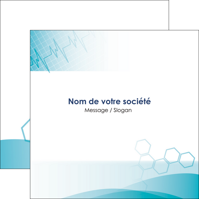 creation graphique en ligne flyers medecin texture contexture structure MIDBE27702