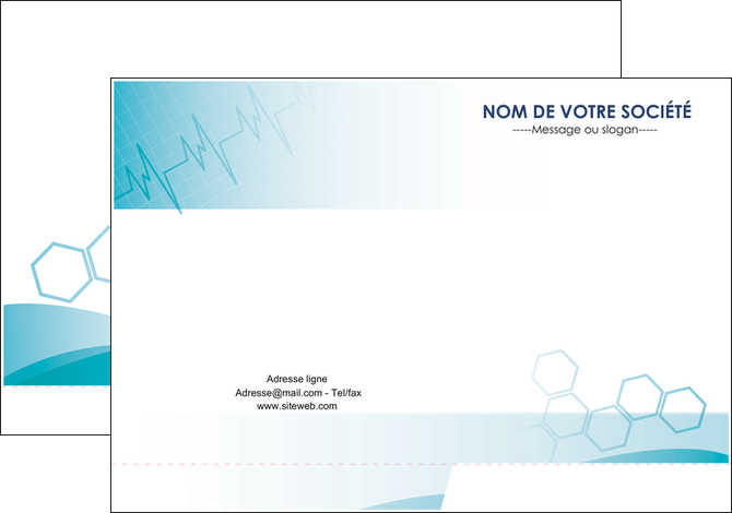 creer modele en ligne pochette a rabat medecin texture contexture structure MIDBE27710