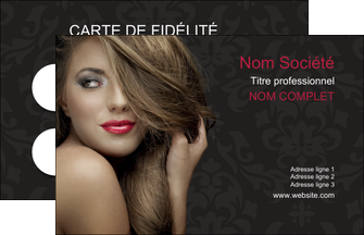 imprimerie carte de visite centre esthetique  coiffure salon de coiffure salon de beaute MFLUOO27714