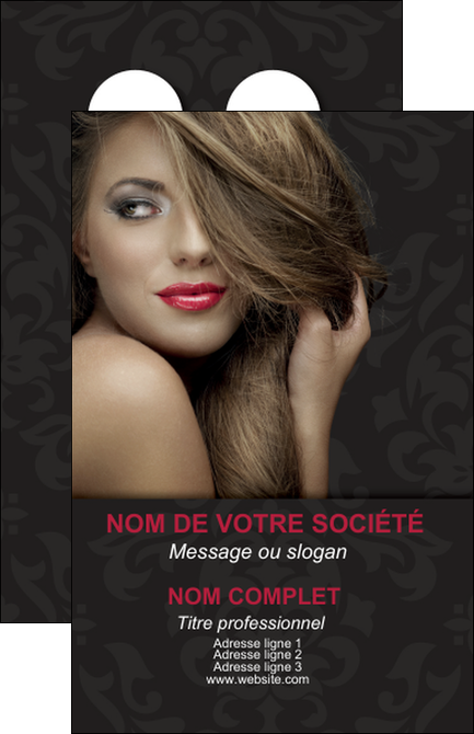 modele en ligne carte de visite centre esthetique  coiffure salon de coiffure salon de beaute MFLUOO27736