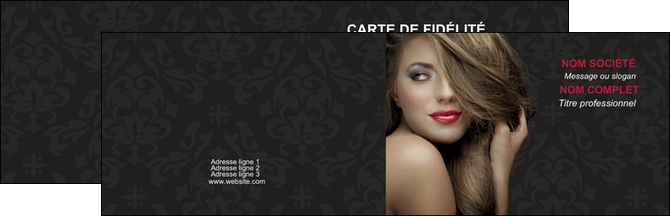 creer modele en ligne carte de visite centre esthetique  coiffure salon de coiffure salon de beaute MFLUOO27738
