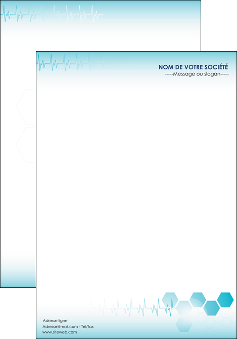 personnaliser modele de affiche materiel de sante texture contexture structure MIDBE27822