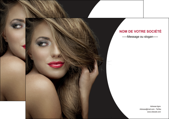 faire modele a imprimer affiche centre esthetique  cheveux coiffure salon de coiffure MLIGCH27904