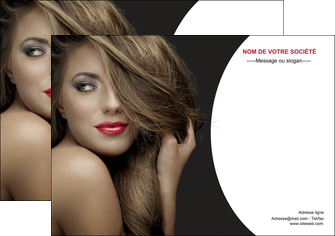 maquette en ligne a personnaliser affiche centre esthetique  cheveux coiffure salon de coiffure MFLUOO27912