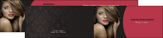 imprimer depliant 2 volets  4 pages  centre esthetique  cheveux coiffure salon de coiffure MFLUOO27948
