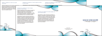 modele depliant 4 volets  8 pages  medecin texture contexture structure MIF27966