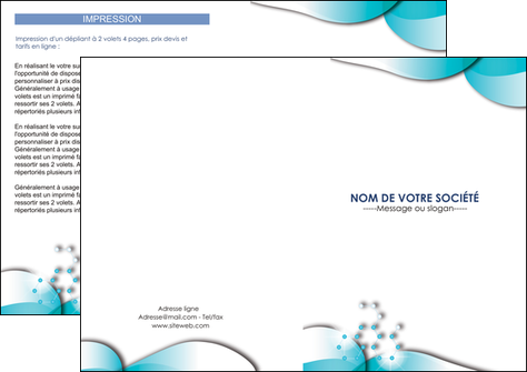 modele en ligne depliant 2 volets  4 pages  medecin texture contexture structure MIDBE27970