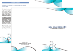 modele en ligne depliant 2 volets  4 pages  medecin texture contexture structure MIF27970