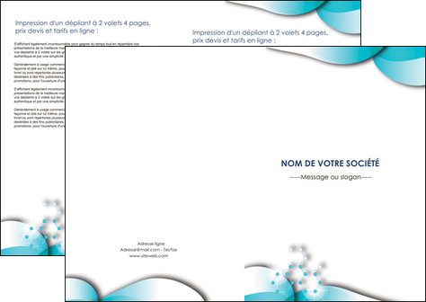 creation graphique en ligne depliant 2 volets  4 pages  medecin texture contexture structure MFLUOO27972
