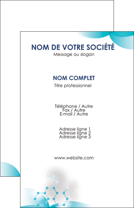 imprimerie carte de visite medecin texture contexture structure MIDBE27988