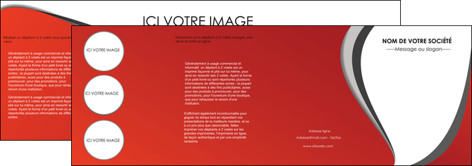 creer modele en ligne depliant 4 volets  8 pages  texture contexture structure MFLUOO28008