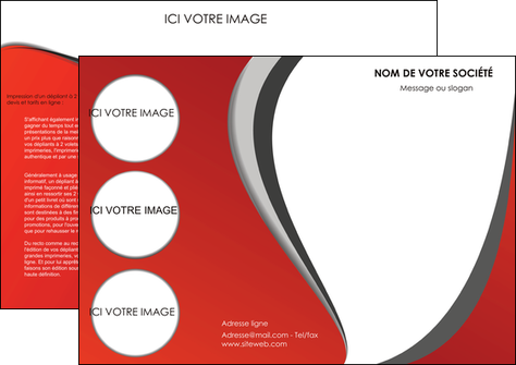 modele depliant 3 volets  6 pages  texture contexture structure MIDLU28020