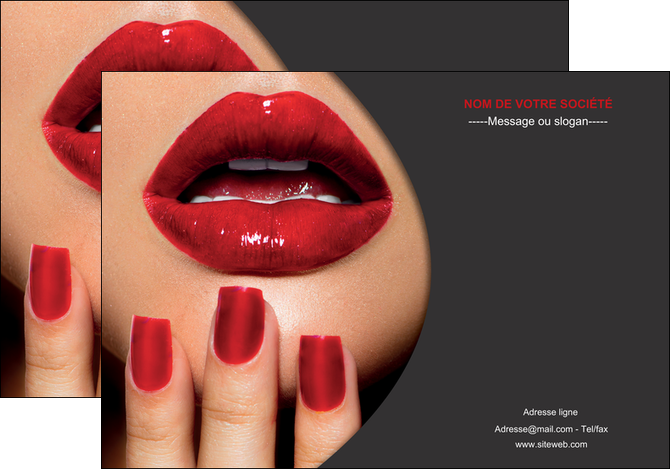 personnaliser modele de affiche centre esthetique  beaute institut de beaute institut de beaute professionnel MFLUOO28082