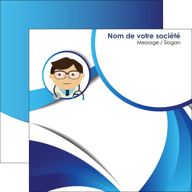 exemple flyers chirurgien medecin medecine cabinet medical MIDBE28176