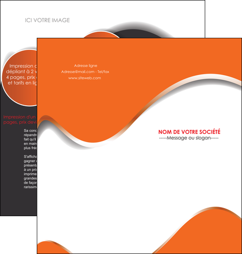 exemple depliant 2 volets  4 pages  texture contexture structure MIDBE28200