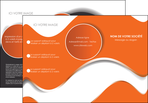 imprimerie depliant 3 volets  6 pages  texture contexture structure MIDBE28206