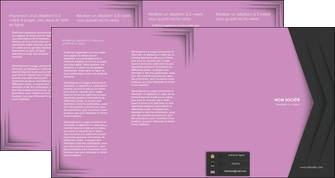 modele en ligne depliant 4 volets  8 pages  texture contexture structure MIF28232