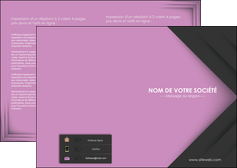 imprimer depliant 2 volets  4 pages  texture contexture structure MIF28240