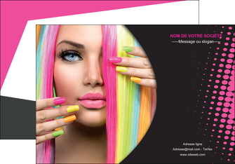 personnaliser maquette affiche centre esthetique  coiffure coiffeur coiffeuse MFLUOO28298