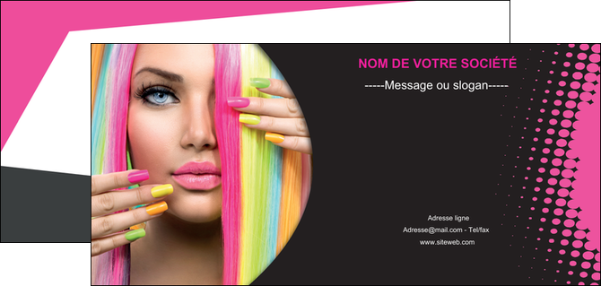 modele en ligne flyers centre esthetique  coiffure coiffeur coiffeuse MFLUOO28302