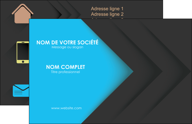 personnaliser modele de carte de visite texture structure abstrait MFLUOO28384