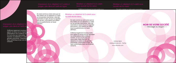 cree depliant 4 volets  8 pages  texture structure contexture MIDBE28430