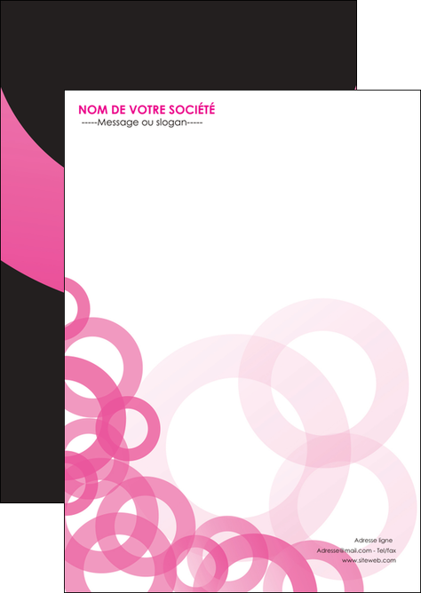 modele flyers texture structure contexture MIDBE28444