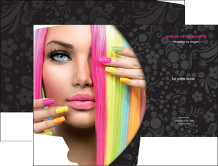 maquette en ligne a personnaliser pochette a rabat cosmetique coiffure coiffeur coiffeuse MIDLU28480