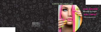 imprimer carte de visite cosmetique coiffure coiffeur coiffeuse MIDLU28484