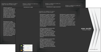 maquette en ligne a personnaliser depliant 4 volets  8 pages  texture structure contexture MIF28568