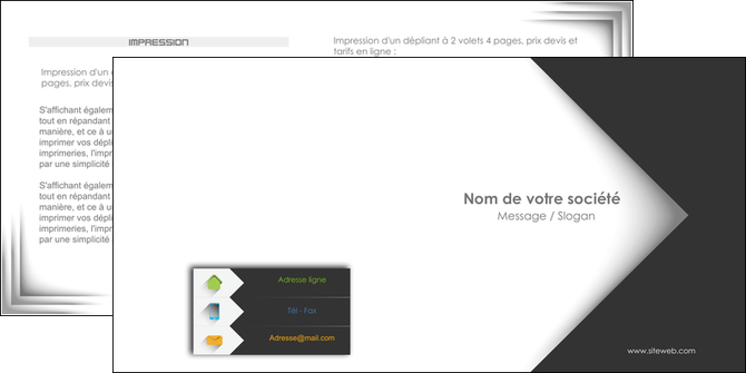 cree depliant 2 volets  4 pages  texture contexture structure MFLUOO28732