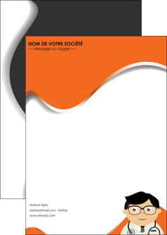realiser flyers materiel de sante medecin medecine docteur MIDBE28790