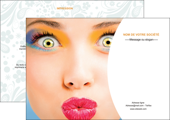 modele flyers centre esthetique  beaute bien etre coiffure MFLUOO29036