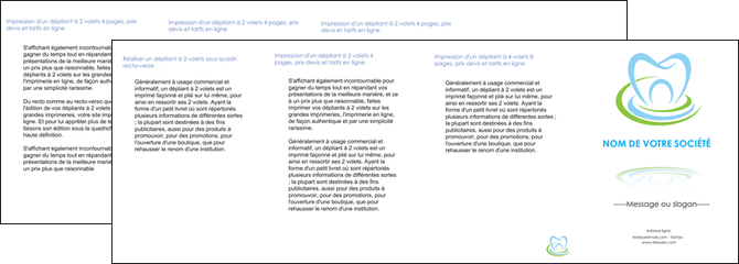 cree depliant 4 volets  8 pages  dentiste dents dentiste dentisterie MFLUOO29358