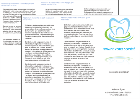 imprimerie depliant 3 volets  6 pages  dentiste dents dentiste dentisterie MFLUOO29368