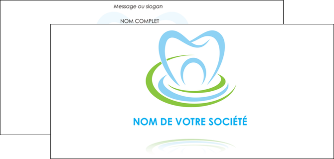 realiser carte de correspondance dentiste dents dentiste dentisterie MFLUOO29372