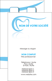 creer modele en ligne carte de visite dentiste dents dentiste dentisterie MLGI29454