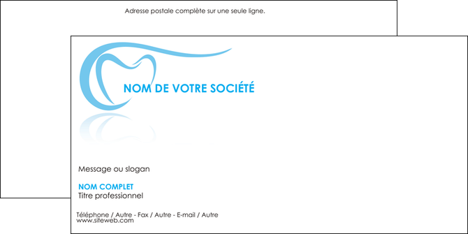 imprimerie enveloppe dentiste dents dentiste dentisterie MFLUOO29456